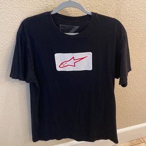 Alpine Stars XL black T-shirt